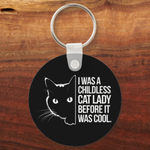 Ik was een kinderloze kattenvrouw voordat het hip sleutelhanger