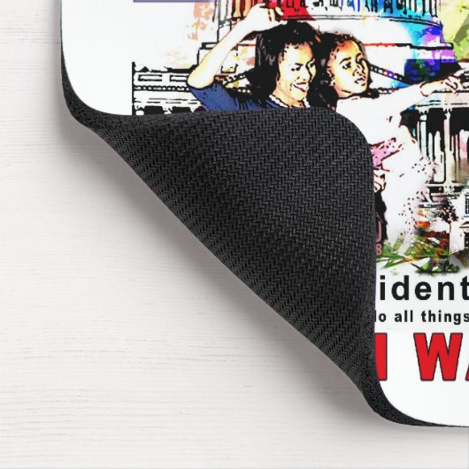 "Ik was er" Obama Muismat (Hoek)