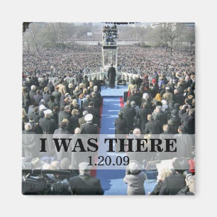 IK WAS ER: President Obama Inauguratie Magneet