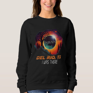 Ik was er Totale Zonsverduistering Del Rio Texas T Trui