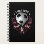 Ik was geboren om voetganger te spelen planner (Voorkant)