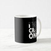 Ik was gek ooit grappig citaat Shirt retro stijl Koffiemok (Voorkant rechts)