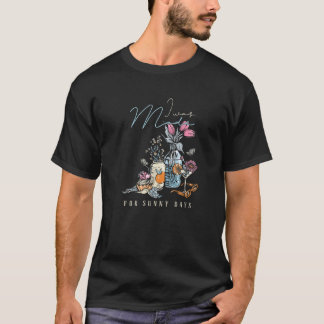 Ik was gemaakt voor zonnige dagen zomerlentevloere t-shirt