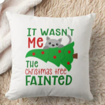 Ik was het niet, de boom viel flauw, grappig kerst