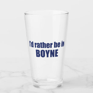 Ik was liever in Boyne Michigan Glas