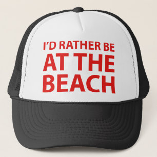 Ik was liever op het STRAND Trucker Pet