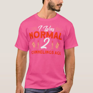 Ik was normaal 2 channelings geleden Geestenhuis S T-shirt