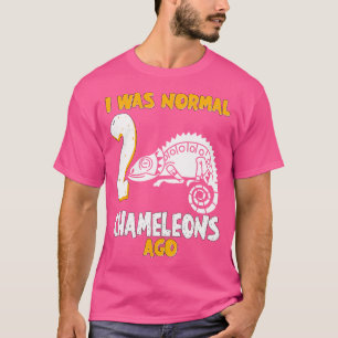 Ik was normaal 2 kameleon geleden t-shirt