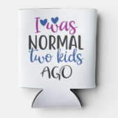 Ik was normaal 2 kinderen geleden, leuke ironische blikjeskoeler (Voorkant)