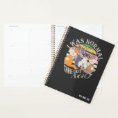 Ik was normaal 3 katten geleden. | Funny Cat Pun Planner (Display)