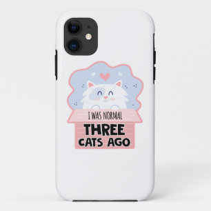 Ik was normaal drie katten geleden iPhone 11 hoesje