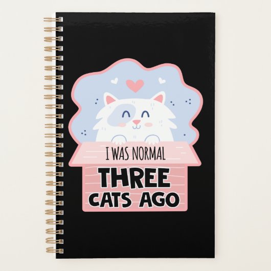 Ik was normaal drie katten geleden planner (Voorkant)