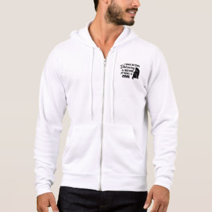 Ik was social distancing voordat het cool was ka hoodie