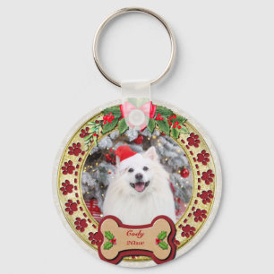 Ik Wauw Je Een Prettig Kerstfeest Persoonlijk Hond Sleutelhanger