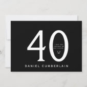 Ik wed dat je dacht dat hij ouder was dan veertig  kaart (Voorkant)