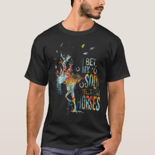 Ik wed dat mijn ziel ruikt naar Paard 1 T-shirt