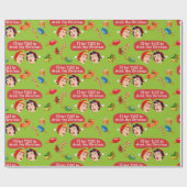 Ik wed dat YULE deze kerst drink wordt Cadeaupapier (Vlak)