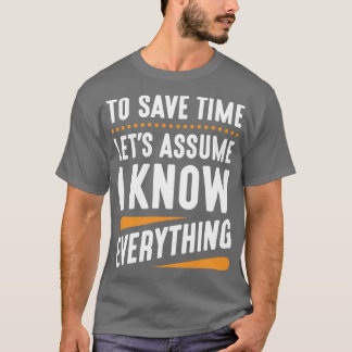 Ik weet alles t-shirt