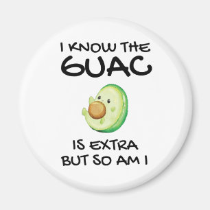 Ik weet dat de Guac extra is, maar ik ook... Magneet