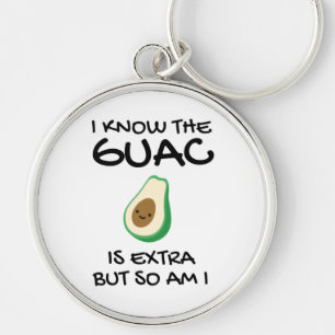 Ik weet dat de Guac extra is, maar ik ook... Sleutelhanger