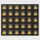 Ik weet dat Funny Baking Pun Dark BG Cadeaupapier (Vlak)