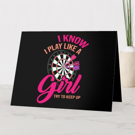 Ik weet dat ik als een meisje speel en probeer de kaart (Voorkant)