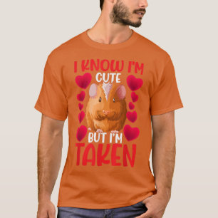 Ik weet dat ik Cute ben, maar ik ben van Guinee. T-shirt