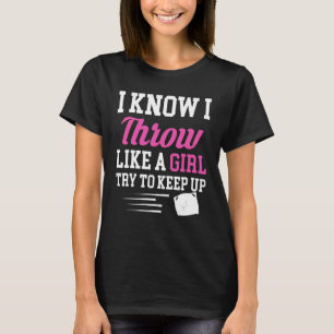 Ik weet dat ik denk dat een meisje het gat in de g t-shirt