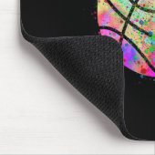 Ik weet dat ik speel als een meisje dat Basketba p Muismat (Hoek)