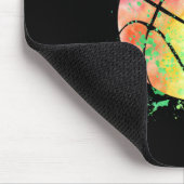 Ik weet dat ik speel als een meisje dat op Basketb Muismat (Hoek)