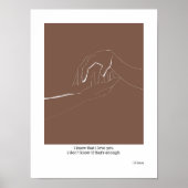 Ik weet dat ik van je hou poster (Voorkant)