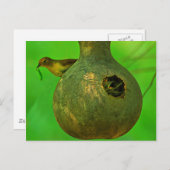 Ik weet dat je hier bent. briefkaart (Voorkant / Achterkant)