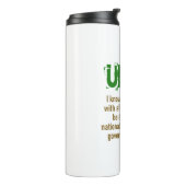 Ik weet dat mijn eenheid met alle mensen - Unity Q Thermosbeker (Gedraaid links)