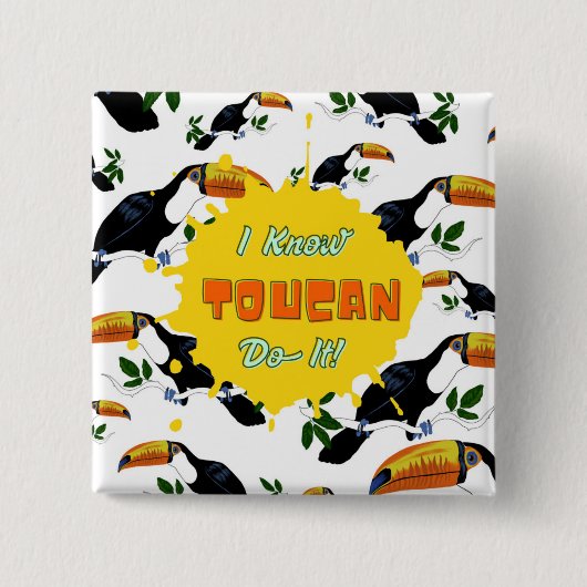 Ik weet dat Toucan het Button doet (Voorkant)