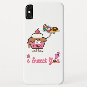 Ik weet je met een Cupcake iPhone XS Max Hoesje