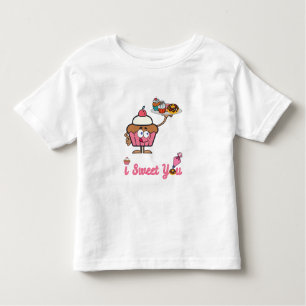 Ik weet je met een Cupcake Kinder Shirts