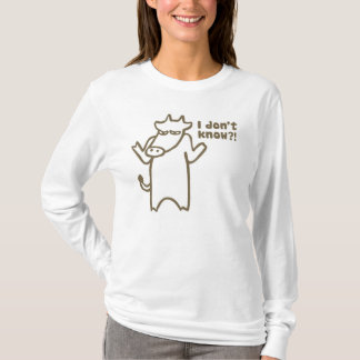 Ik weet niet hoe Cartoon Cow Women's Shirt is