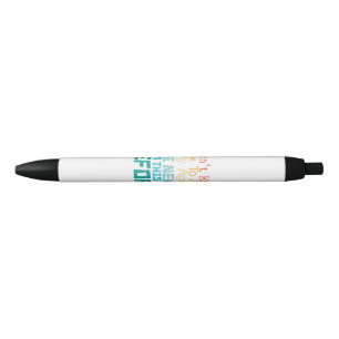 Ik weet niet hoe ik mijn leeftijd grappig oud verj zwarte inkt pen