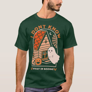 Ik weet niet wat ik ga boeken t-shirt