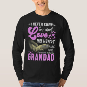 Ik weet nooit hoeveel liefde mijn hart Gra kan vas T-shirt