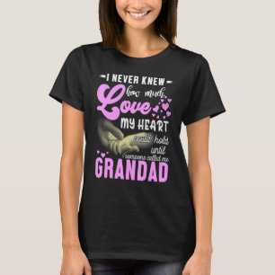 Ik weet nooit hoeveel liefde mijn hart Gra kan vas T-shirt
