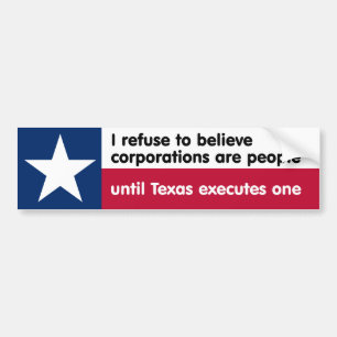 Ik weiger te geloven... bumpersticker