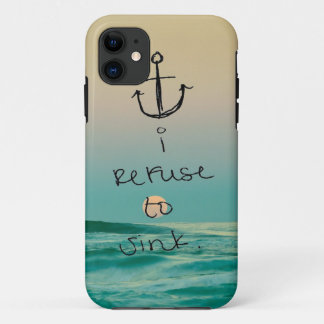 ik weiger telefoonhoesje te zinken iPhone 11 hoesje
