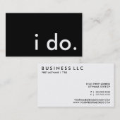 Ik wel. visitekaartje (Voorkant / Achterkant)