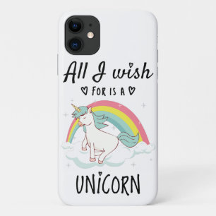 Ik wens alleen een Unicorn iPhone 11 Hoesje