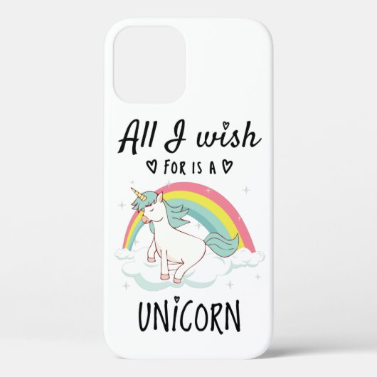 Ik wens alleen een Unicorn Case-Mate iPhone Case (Achterkant)