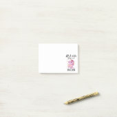 Ik wens alleen een Unicorn Post-it® Notes (Op bureau)