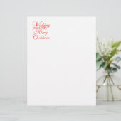 Ik wens je een heel vrolijk kerstfeest! (Staand voorkant)