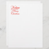 Ik wens je een heel vrolijk kerstfeest! (Voorkant / Achterkant)