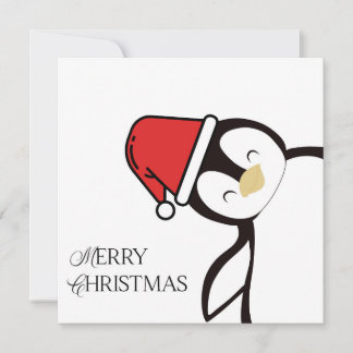Ik wens je een pinguïn-tastische kerst! kaart